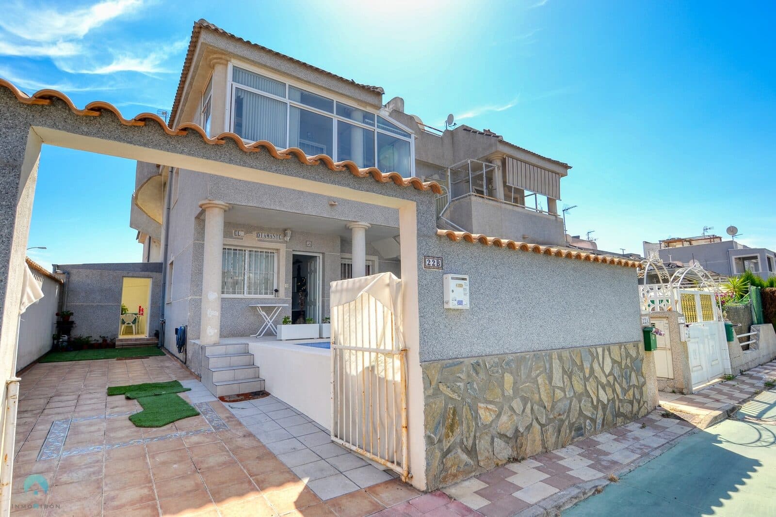 2 Bedroom Bungalow with private pool at beach — Torrevieja, foto 5